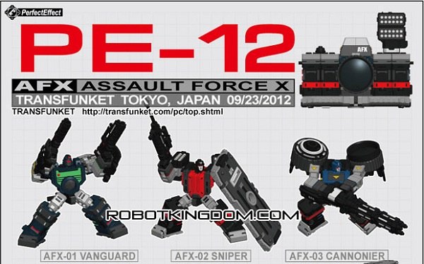 Perfect Effect PE 12 AFX Assault Force X. Pre Order With Free MINI PE 11 Camera  (5 of 5)